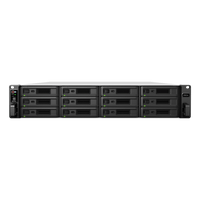 RackStation RS3621xs+ | 12 Bahías | Procesador Intel Xeon D-1541 8 Núcleos | 8 GB DDR4 ECC | Dual 10GbE | Alimentación Redundante | Escalable a 36 Bahías | Garantía 3 Años.
