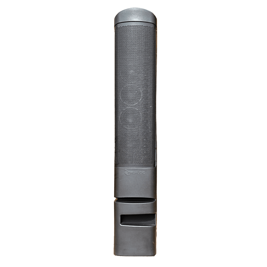 Altavoz Line Array Exterior | 200W RMS | 37 Hz - 20 kHz | 16 Tweeters + 4 Midranges + 1 Woofer | IP56 | Instalación Enterrada o Base Placa | Cobertura 25-30 pies (7.6-9.1 m)