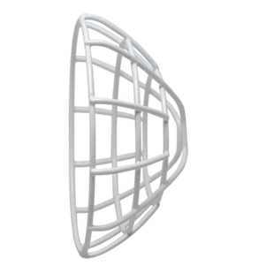 Protector De Rejilla Anti Vandalismo Y Golpes Accidentales, Color Blanco, Para Sirenas/Estrobos/Bocinas System Sensor, Montaje a Ras en Techo, 8.26"Altox8.26"Anchox3.54"Profundidad