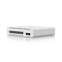 USW Pro XG 8 PoE Switch PoE++ Capa 3 Etherlighting™ de 8 Puertos 10GbE (Todos PoE++) y 2 Puertos SFP+ con Disponibilidad PoE de 155W