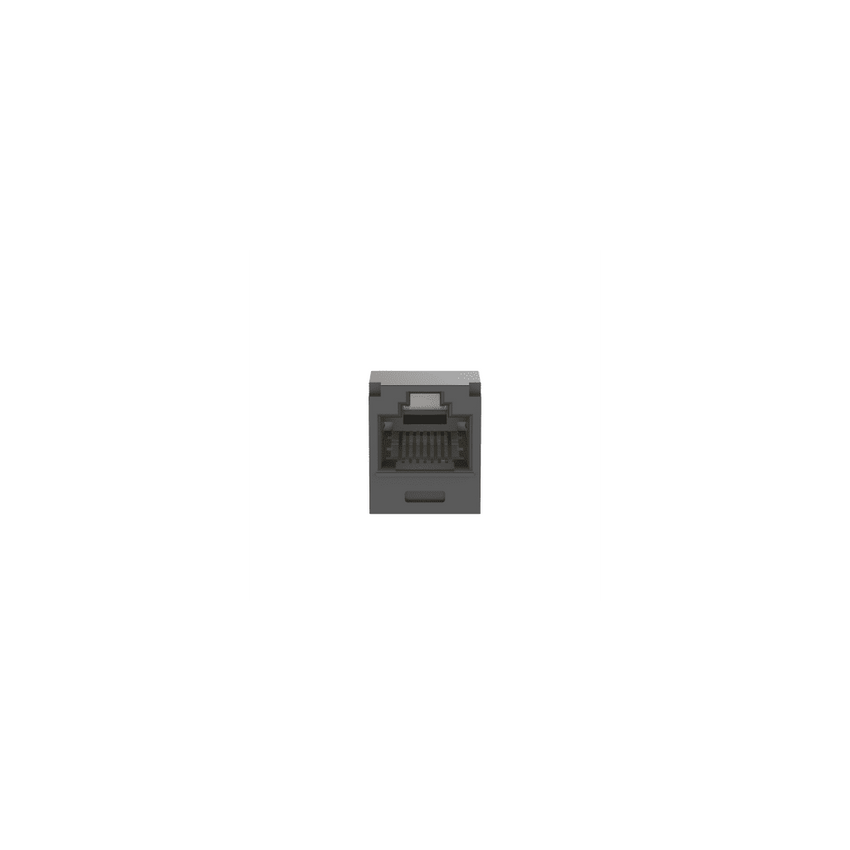 Conector Jack RJ45 Estilo TG, Mini-Com, Categor�a 6A, Con Gel Resistente a la Corrosi�n, de 8 Posiciones y 8 Cables, Color Negro