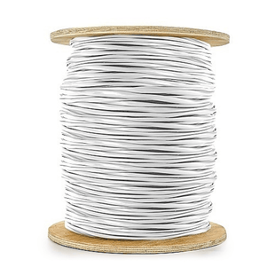 Carrete de 305 Metros (1000 Pies) de Cable / 4 x 14 AWG / Tipo CL3P / Plenum / Color Blanco / Para Aplicaciones de Alarmas de Intrusión, Control de Acceso, Automatización, Interfonos y Tv Porteros
