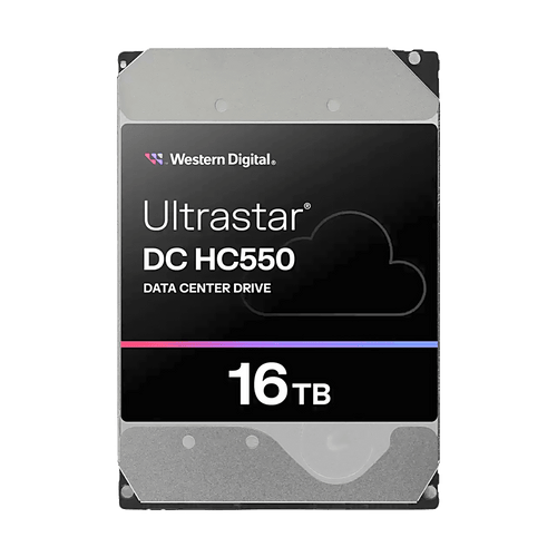 Disco Duro Data Center / 16TB / 7200 RPM / SATA 6 Gb/s / SAS 12 Gb/s / CMR / Helium / HelioSeal / RVS / 2.5M-hour MTBF / 5 Años Garantía