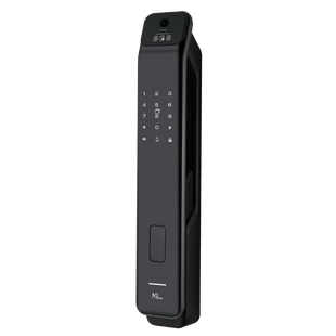 Cerradura Inteligente / Reconocimiento de Venas de la Palma / Reconocimiento Facial / Huella Dactilar / Video Intercom Bidireccional / Wi-Fi 2.4 GHz / App NGTeco Home / Auto Apertura y Cierre / Timbre Integrado / Aluminio / Puerta 45-60 mm (1.77-2.36 in)
