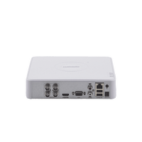 Audio Bidirieccional DVR 4 Canales TurboHD + 1 Canal IP / 2 Megapixel (1080p) Lite / Acusense Lite (Evita Falsas Alarmas) / 1 Bahía de Disco Duro / H.265+ / Salida de Vídeo Full HD