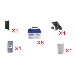 Kit Solar para repetidores KENWOOD/ NXR1700/1800