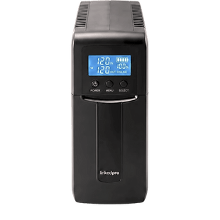 UPS de 850 VA/510 W, Topología Línea Interactiva, Entrada 120 Vca NEMA 5-15P, Tipo Mini Torre, Con 9 Tomas NEMA 5-15R