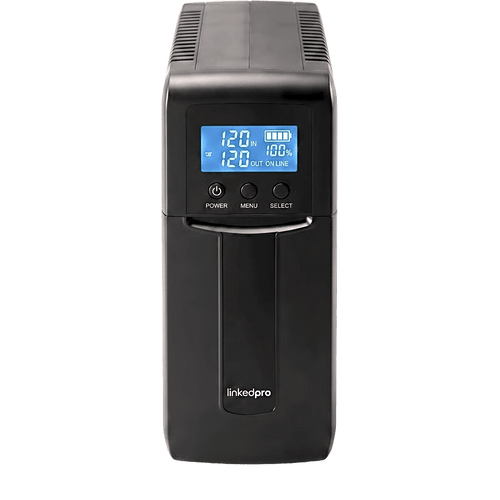 UPS de 850 VA/510 W, Topología Línea Interactiva, Entrada 120 Vca NEMA 5-15P, Tipo Mini Torre, Con 9 Tomas NEMA 5-15R