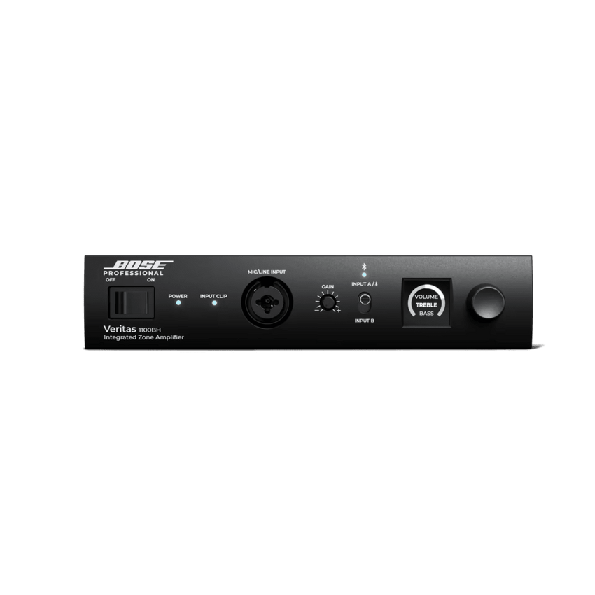 Amplificador Veritas | 1x100W | 70V-100V | Bluetooth 5.0 | DSP | Entradas Balanceadas y RCA | Alta Impedancia