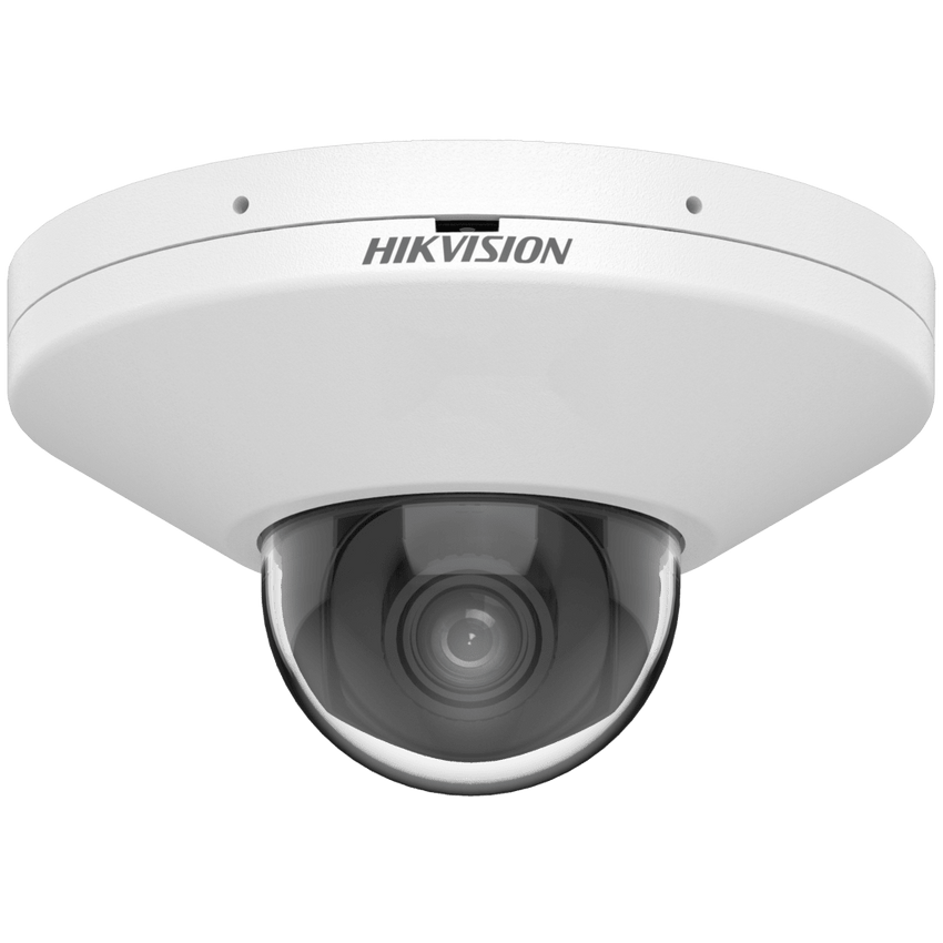 [Hik AI] Mini Domo IP 4 Megapixel / Lente 2 mm / Ideal para Elevadores / Diseño Compacto / ColorVu / 2 Micrófonos Integrados / Interior / ACUSENSE / Captura Facial / PoE / WDR 130 dB / ONVIF / Micro SD