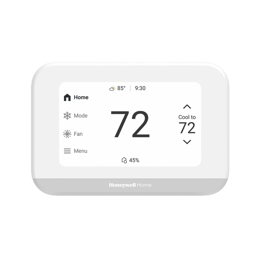 Termostato Inteligente ElitePRO S900 / Pantalla Táctil 4.3 pulgadas / Control WiFi-Bluetooth-Matter / Sensor de Humedad / Hasta 3H/2C Bomba de Calor / Certificación ENERGY STAR / Diseño Elegante Blanco o Negro