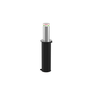 Bolardo Automático de Seguridad / Hidráulico / 219 mm Diámetro / Elevación 600 mm (23.6 in) / 4 Segundos Operación / IP68 / Control Remoto 100 m (328 ft) / LED Integrado
