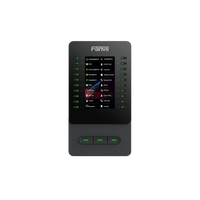 Módulo de Expansión EM60 con Pantalla a Color / 4.3 Pulgadas 480x272 / 60 Teclas Programables DSS / USB Tipo-C / Compatible con V65-V66-V66 Pro / Cascada hasta 4 Módulos / Con Soporte Ajustable
