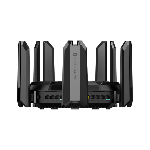 Home Router inalámbrico MESH Wi-Fi 7, Diseñado para GAMING con doble puerto WAN 2.5G para Sumar Ancho de banda, 3 puertos LAN 2.5G, 4 puertos LAN Gigabit.