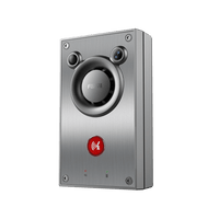 Video Intercomunicador IP con Cámara 4MP / Altavoz 10W / 2 Líneas SIP / IP66 e IK10 Anti-vandálico / PoE 802.3af / Visión Nocturna IR y HDR / -40°C a 70°C