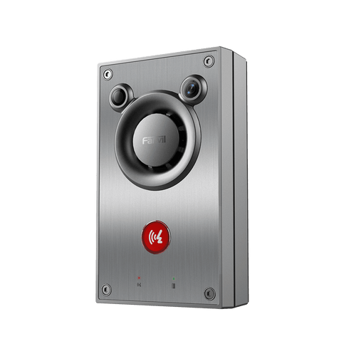 Video Intercomunicador IP con Cámara 4MP / Altavoz 10W / 2 Líneas SIP / IP66 e IK10 Anti-vandálico / PoE 802.3af / Visión Nocturna IR y HDR / -40°C a 70°C