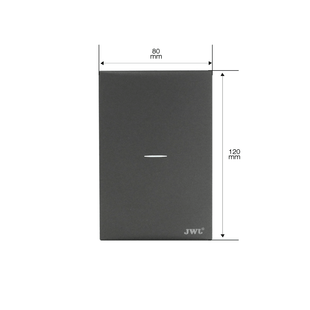 Placa con Interruptor Escalera  10 A 127 V  60 Hz.