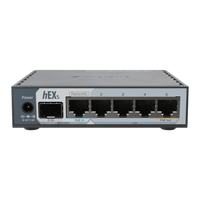 Router hEX S / 5 Puertos Gigabit Ethernet / 1 Puerto SFP 2.5G / Dual-Core ARM / 512 MB RAM / RouterOS V7 / PoE-In y PoE-Out / Montaje en Pared