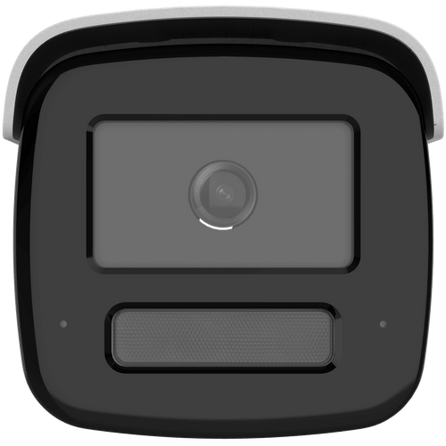 [ PROTECCIÓN ACTIVA ] Bala IP 4 Megapixel / Lente 4 mm / 60 mts IR / Exterior IP67 / Micrófono y Bocina Integrado (Audio de Dos Vías) / DARKFIGHTER / PoE+ / Luz Estroboscopica / ONVIF / Micro SD / 4 Analíticos