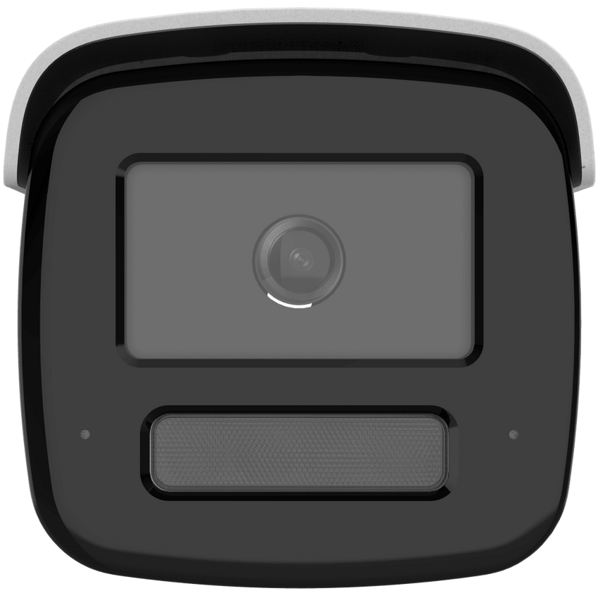 [ PROTECCIÓN ACTIVA ] Bala IP 4 Megapixel / Lente 4 mm / 60 mts IR / Exterior IP67 / Micrófono y Bocina Integrado (Audio de Dos Vías) / DARKFIGHTER / PoE+ / Luz Estroboscopica / ONVIF / Micro SD / 4 Analíticos