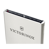 Tarjetero / Almacenamiento Seguro 4-6 Tarjetas / Aluminio Duradero / Protección RFID / Sistema Deslizamiento Patentado / Color Gris Claro.