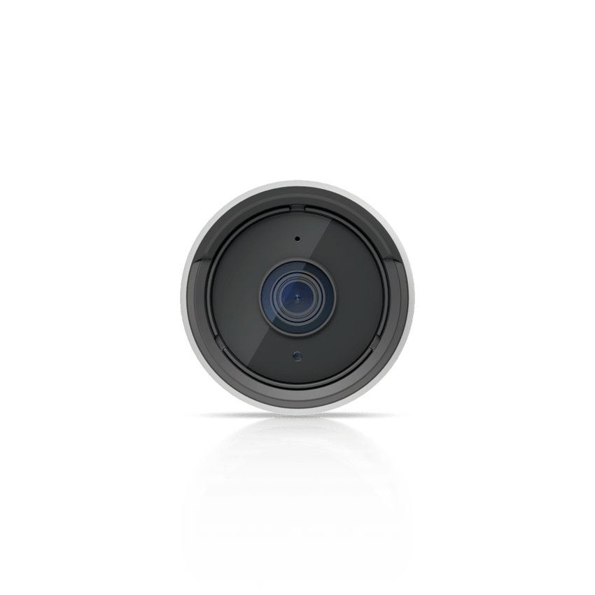 Cámara UniFi Protect G6 Bullet Color Blanco, PoE, 1.8" 4K, AI Multi-TOPS, Visión Nocturna IR 30m, Protección IP66, Reconocimiento Facial y Placa, Montaje en Pared, Techo, Poste