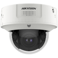 Domo IP 8 Megapixel / Lente Mot. 2.8 a 12 mm /  DARKFIGHTER / WDR 120 dB / IK10 / 30 mts IR / Conteo Facial / Detección Facial / Interior / PoE / Búsqueda por Atributos / Micrófono Integrado / Micro SD