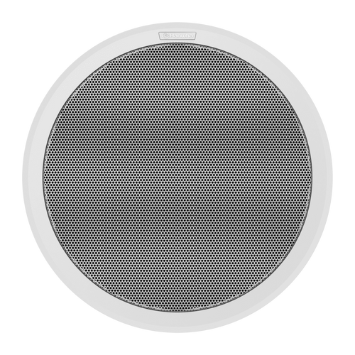 Altavoz IP para instalacion en plafon / 10W / PoE+ / Para integración con sistema Hanwha / SIP, IPv4, HTTP, DNS, NTP, TCP, UDP, ARP.