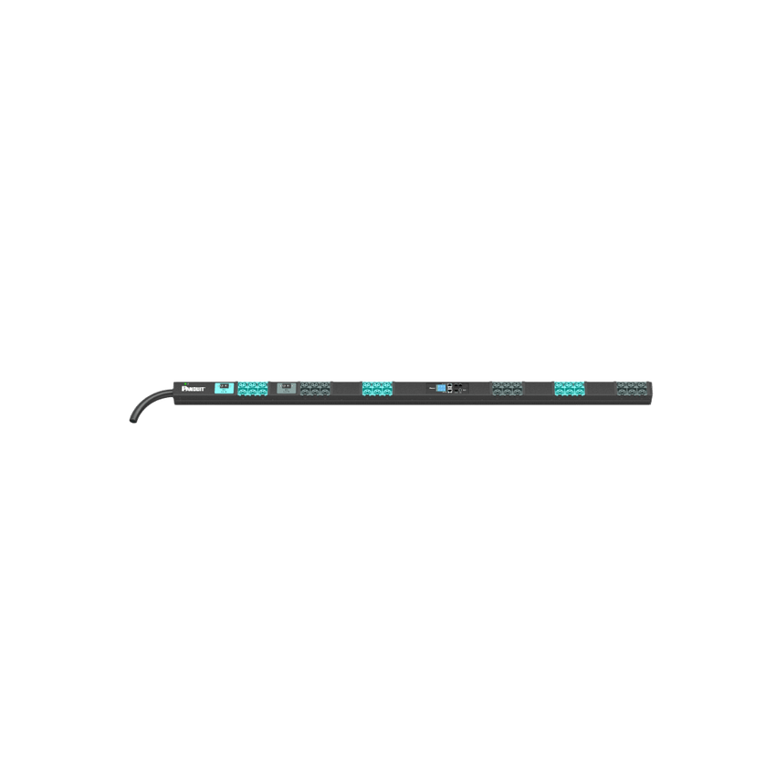 PDU Inteligente Monitoreable EL2P para Distribución de Energía, Enchufe de Entrada IEC 60309 2P+E 6h, Con 18 Salidas C13/C15 y 18 C13/C15/C19/C21, de Instalación Vertical, 230 Vca, 32 Amp