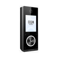 Terminal Facial Min Moe WiFi & PoE con Botón de Llamada / Exterior IP65 / Tarjetas Virtuales Bluetooth con HikConnect Teams / 1000 Rostros y 3,000 Tarjetas Prox EM / HIK-IA