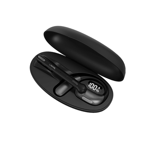 Diadema Bluetooth / 5.4 Multipoint / Cancelación Ruido AI ENC / Diseño Open-Ear / Gancho Ergonómico / Estuche de Carga
