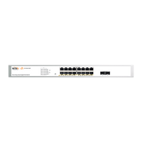 Switch Administrable PoE  / 16 puertos PoE af/at Gigabit /  2 x SFP Gigabit / Administración Cloud Gratuita / Presupuesto 240 W
