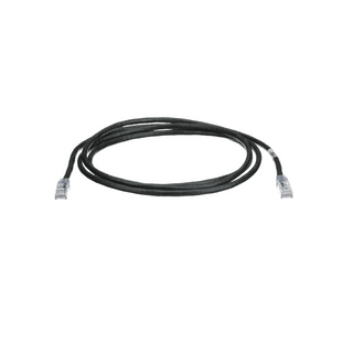 Cable de Parcheo TX6, UTP Cat6, 24 AWG, CM, Color Negro, 2.13 Metros (7 Pies)