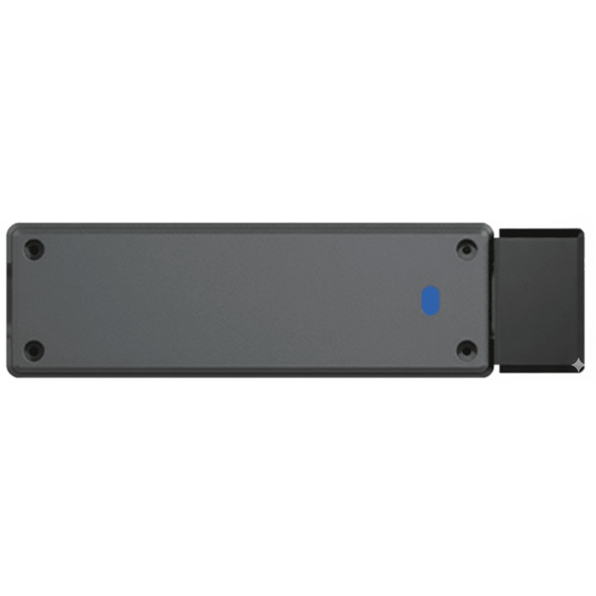 Sensor de Puerta Peatonal Inalámbrico / Tecnología Trio-Frequency Anti Interferencias / Alcance Magnético 25 mm / Batería 3.6V 2600mAh / Vida Útil 2 Años / Compatible con Puertas Seccionales y Batientes / Sensor H