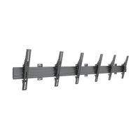 Soporte de Pared para TV / Riel Triple 400T / Capacidad 110 lbs (50 kg) / Compatible 32"-65" / VESA 100x100-600x400 mm / Ajuste Ángulo 5°-15° / Montaje Profesional