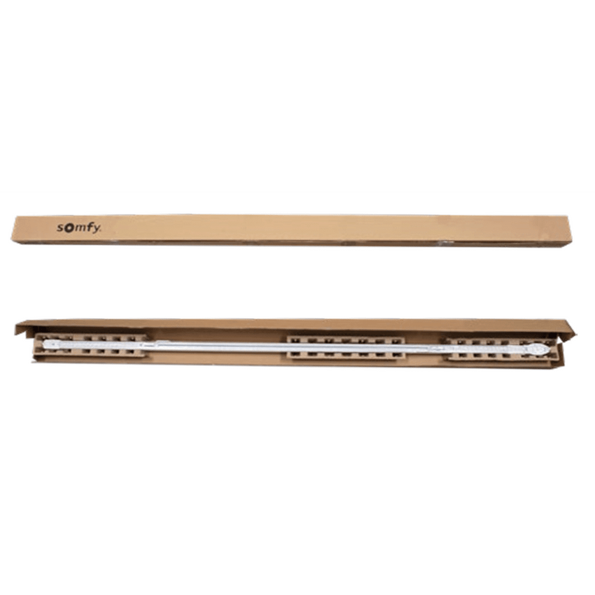 Riel Ajustable Cortinas Motorizadas / 2.3-4 m Ajustable / 20 Kg Capacidad / Movelite WF + Elatio Compatible / Instalación Techo / DIY / Smart Home