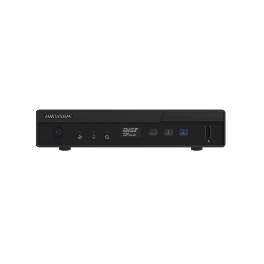 Controlador LED para Videowall / Configuración WEB / Android Interconstruido / 6 Puertos de Video RJ45 / Compatible con Paneles LED Hikvision