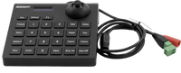 Mini Teclado controlador PTZ con pantalla LCD y joystick altamente resistente