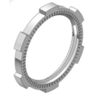 Contratuerca Metálica Zamac de 2 1/2" (63 mm)ï»¿.