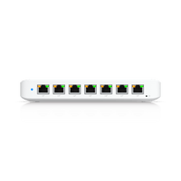 USW Ultra Switch de 8 Puertos GbE (7 Puertos PoE+ y 1 Puerto Entrada PoE++) con Opciones de Montaje Versátiles