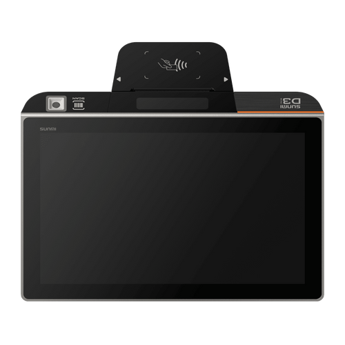 Terminal de Escritorio Inteligente SUNMI D3 MINI / Procesador Qualcomm Hexa-Core 2.4 GHz / 3 GB RAM + 32 GB ROM / Pantalla Principal 10.1" IPS / Impresora Térmica Integrada 58 mm / Android 13 / Bluetooth 5.0 / Wi-Fi Dual Band / Batería