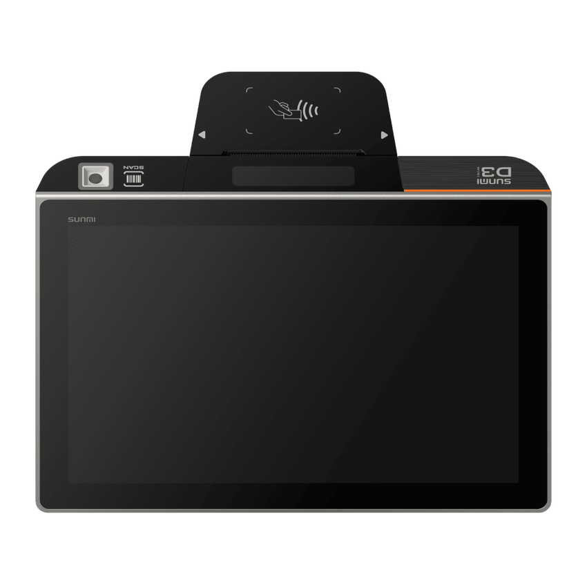 Terminal de Escritorio Inteligente SUNMI D3 MINI / Procesador Qualcomm Hexa-Core 2.4 GHz / 3 GB RAM + 32 GB ROM / Pantalla Principal 10.1" IPS / Impresora Térmica Integrada 58 mm / Android 13 / Bluetooth 5.0 / Wi-Fi Dual Band / Batería