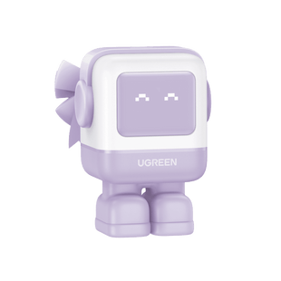 Cargador RobotGaN de 65W Serie UNO | 3 Puertos de Carga R�pida | 2 USB-C | 1 USB-A | PD 3.0 | QC 4.0 | Carga Inteligente | Tecnolog�a GaN II | Zapato Magn�tico Extra�ble | Carcasa Ign�fuga | Pantalla LED