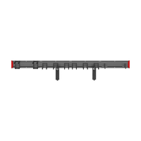 Estante de Almacenamiento de Pared Versátil de Alta Resistencia (En 4 Placas de Pared)