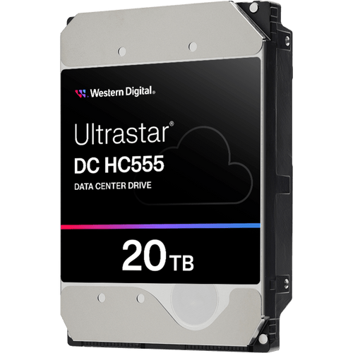 Disco Duro Data Center Ultrastar / 20 TB / 7200 RPM / HelioSeal / CMR / SATA 6Gb/s SAS 12Gb/s / 2.5M horas MTBF / 5 años garantía