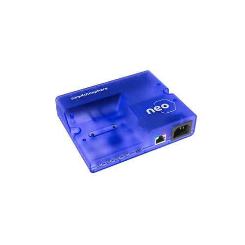 Controlador de Potencia NEO 600 Series / 2 Salidas 10A / Medición Individual / Control por API / Programación 16 Horarios / X-talk Interface / Red Ethernet / USB-C