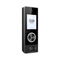 Terminal Facial Min Moe WiFi & PoE con Botón de Llamada y LECTOR DE QRs FISICO / Exterior IP65 / Tarjetas Virtuales Bluetooth con HikConnect Teams / 1000 Rostros / HIK-IA
