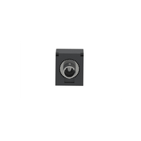 Módulo Acoplador ST Simplex, para Fibra Óptica Multimodo OM3/OM4, Tipo Mini-Com, Color Negro