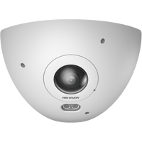 Cámara Fisheye Network DeepinView 6 MP / 360° Panorámica / 2560 × 2560 / IR 15 m (49.2 ft) / IP67 IK10 / Audio Bidireccional / Deep Learning / Heatmap / 20 Modos Visualización