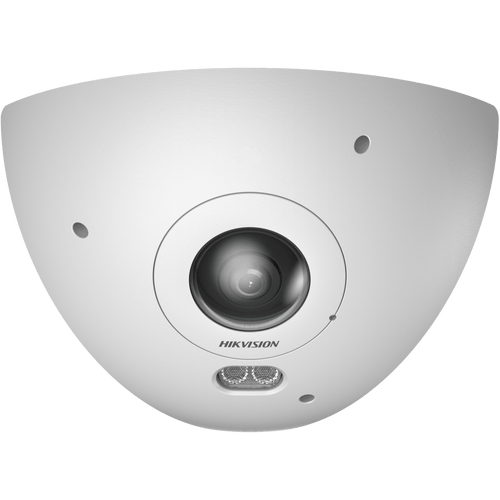 Cámara Fisheye Network DeepinView 6 MP / 360° Panorámica / 2560 × 2560 / IR 15 m (49.2 ft) / IP67 IK10 / Audio Bidireccional / Deep Learning / Heatmap / 20 Modos Visualización